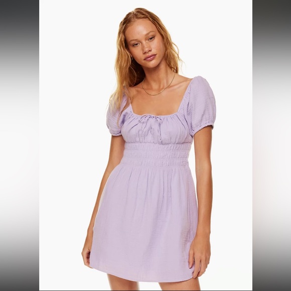 Aritzia Sunday Best Kay Dress Lavandin XS *BNWT* - Picture 3 of 8